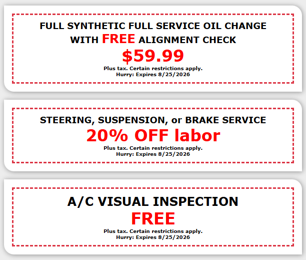 coupons on special page
